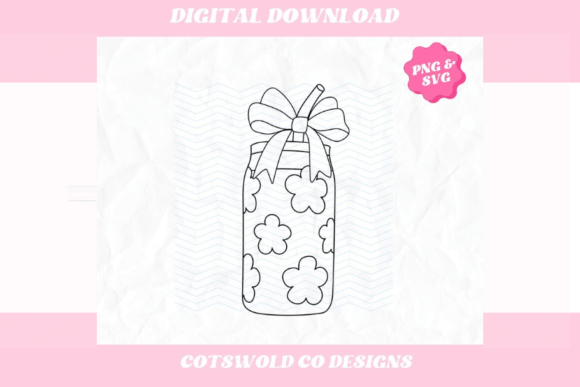Iced Coffee Cup with Bow: Graphics & Illustration Review