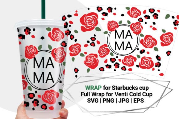 MAMA Mother’s Day Wrap SVG: Graphics for Crafts