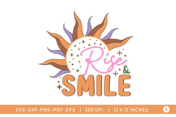 Rise and Smile, Celestial SVG: Graphics for Crafts & Content
