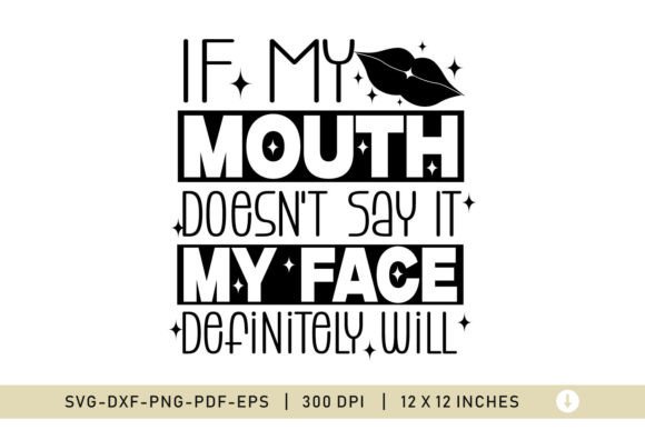 Sarcastic SVG Graphics for Crafts